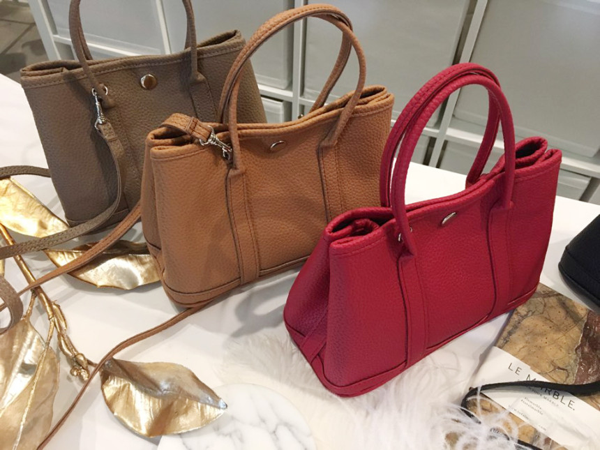 New Women's Bags Self-made Petit Open Garden Da