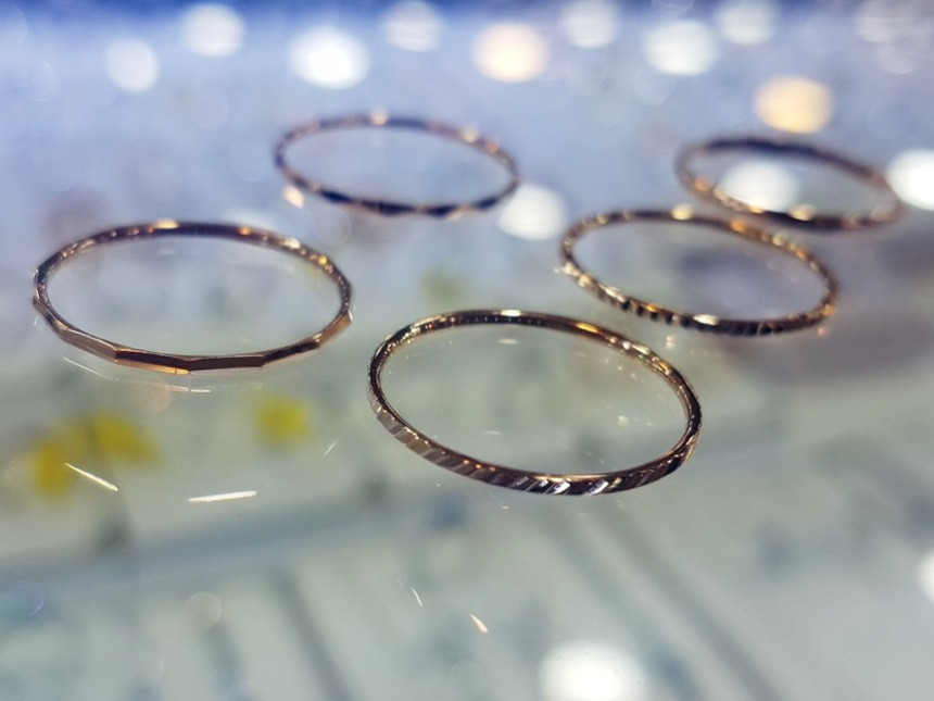 <b><p>14k Woman Layered Thad ring simple guide</p></b><b><p>14k 女性 重ね着 糸リング シンプル ガイド ガード ジュエリー ゴールデンシークレット</p></b><br /><br /><p align='center'>