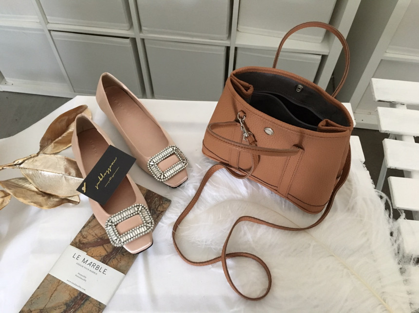 New Women's Bags Self-made Petit Open Garden Da