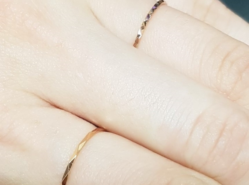 <b><p>14k Woman Layered Thad ring simple guide</p></b><b><p>14k 女性 重ね着 糸リング シンプル ガイド ガード ジュエリー ゴールデンシークレット</p></b><br /><br /><p align='center'>