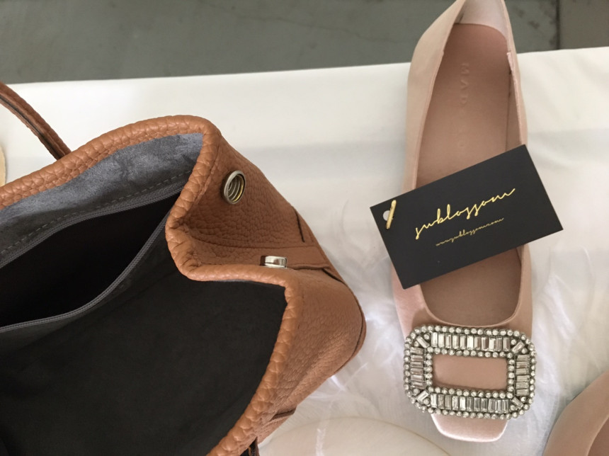 New Women's Bags Self-made Petit Open Garden Da