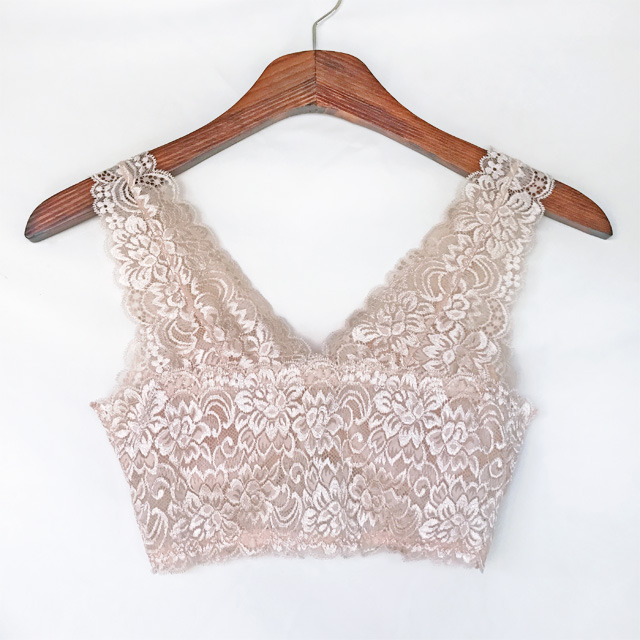 Pure brunette noyer lace seamless seamless sewing