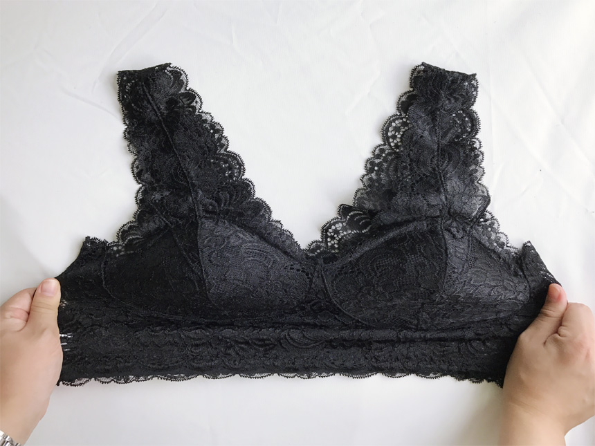 Pure brunette noyer lace seamless seamless sewing