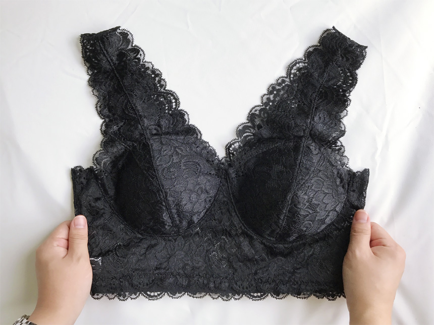 Pure brunette noyer lace seamless seamless sewing