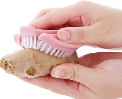 Scrubber Dish Washing Sole Fruit Washing Brush Eas