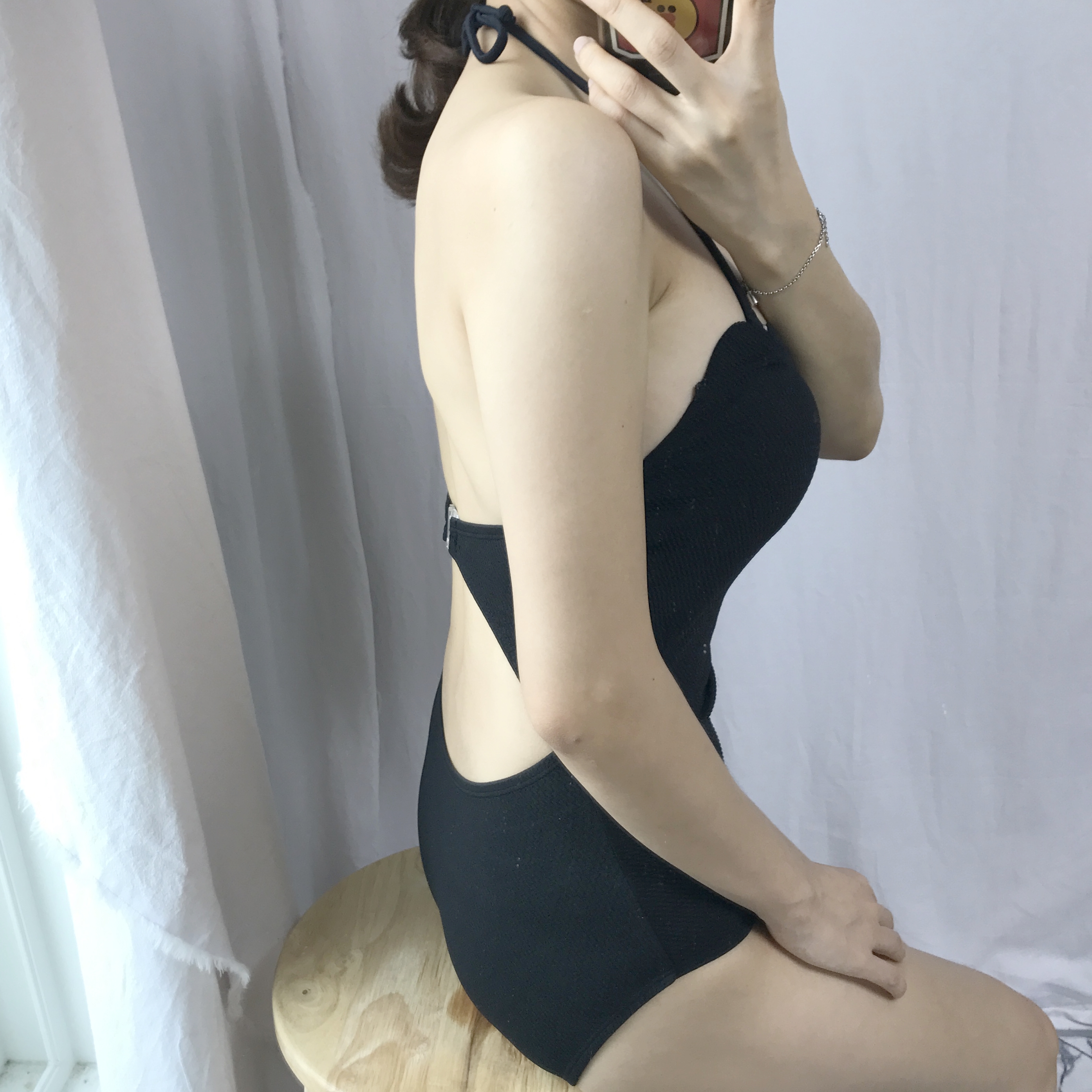 <b><p>Same day shipping cute wave Monoki 2color</p></b><b><p>即日発送 かわいい 波 モノキニ 2色 ブラック 黒以外の ホワイト、非 輸入非</p></b><br /><br /><p align='center'>