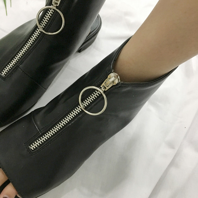 NEW WOMEN WALLKER BOOTS Open Toe Ankle Walker Toe 