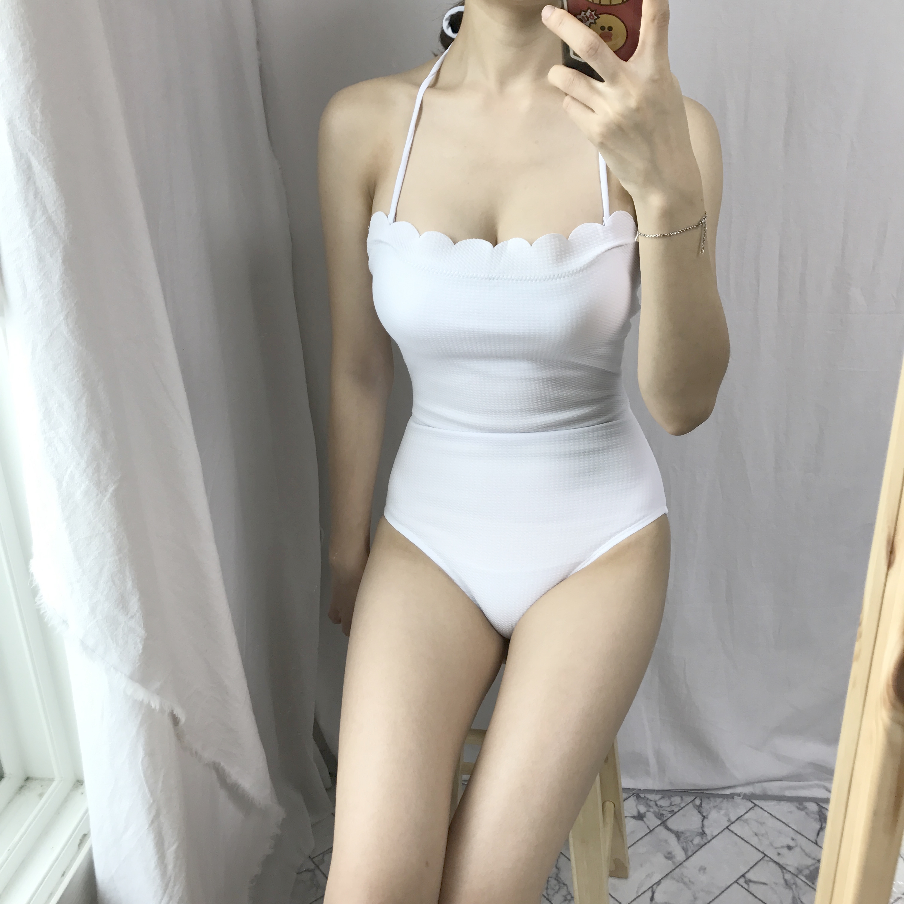 <b><p>Same day shipping cute wave Monoki 2color</p></b><b><p>即日発送 かわいい 波 モノキニ 2色 ブラック 黒以外の ホワイト、非 輸入非</p></b><br /><br /><p align='center'>