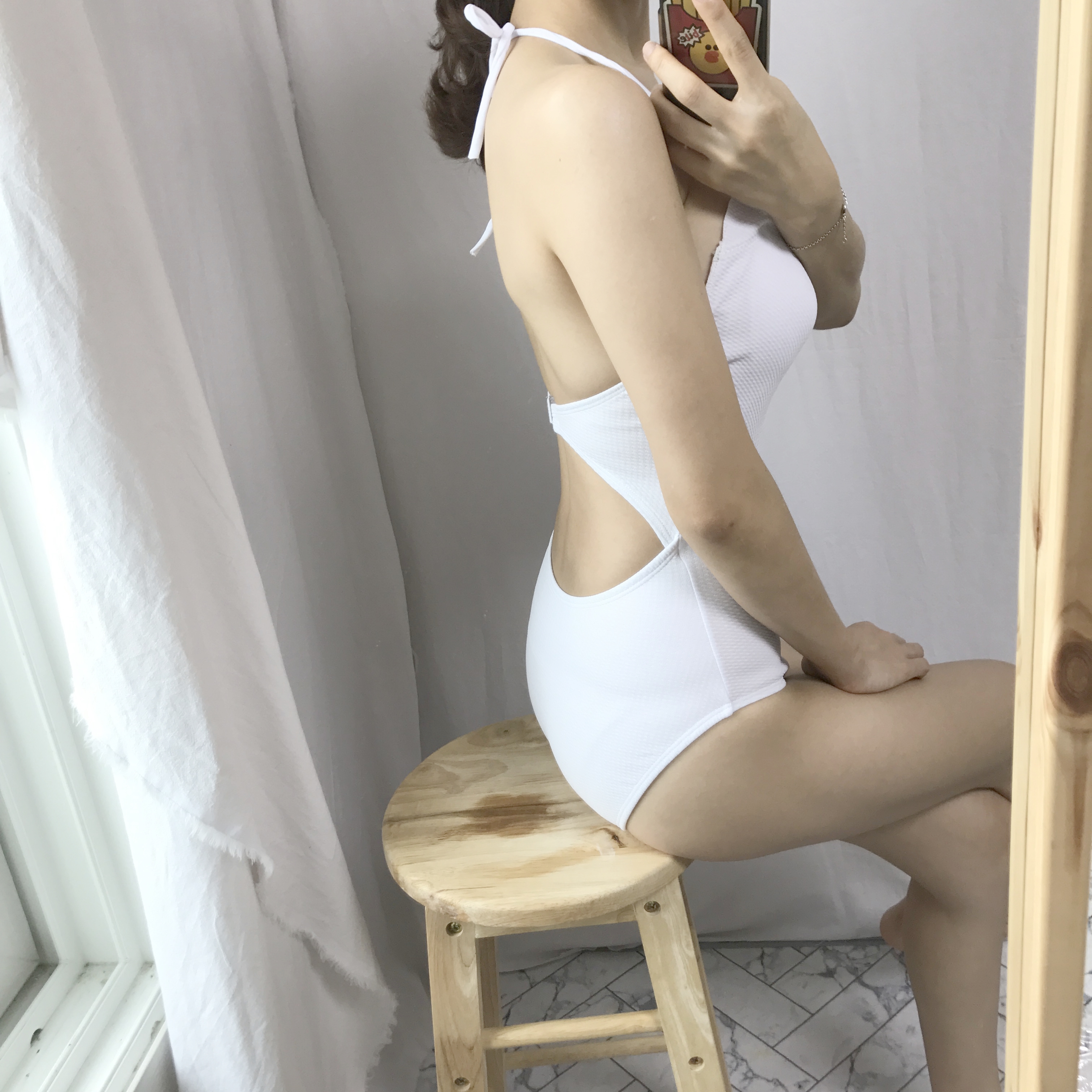 <b><p>Same day shipping cute wave Monoki 2color</p></b><b><p>即日発送 かわいい 波 モノキニ 2色 ブラック 黒以外の ホワイト、非 輸入非</p></b><br /><br /><p align='center'>