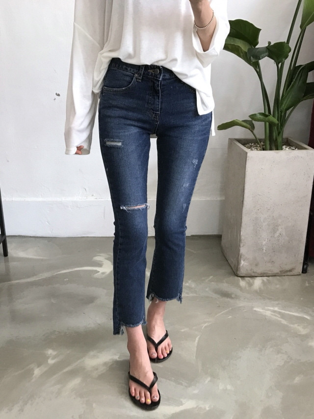 Women Jeans Pants Semi-Day Boots Cut 3301 Jeans Da