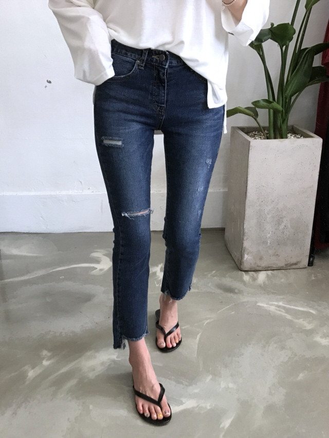 Women Jeans Pants Semi-Day Boots Cut 3301 Jeans Da