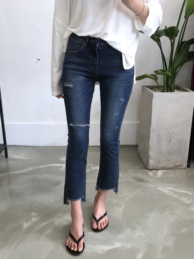 Women Jeans Pants Semi-Day Boots Cut 3301 Jeans Da