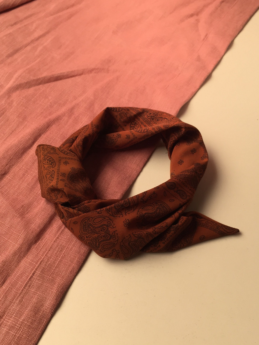 New Atom Wire Paisley Bandana Unique Styling Lovel