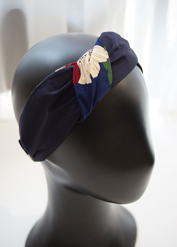 New Middle Band Vintage Flower Wire Hair Retro Sty