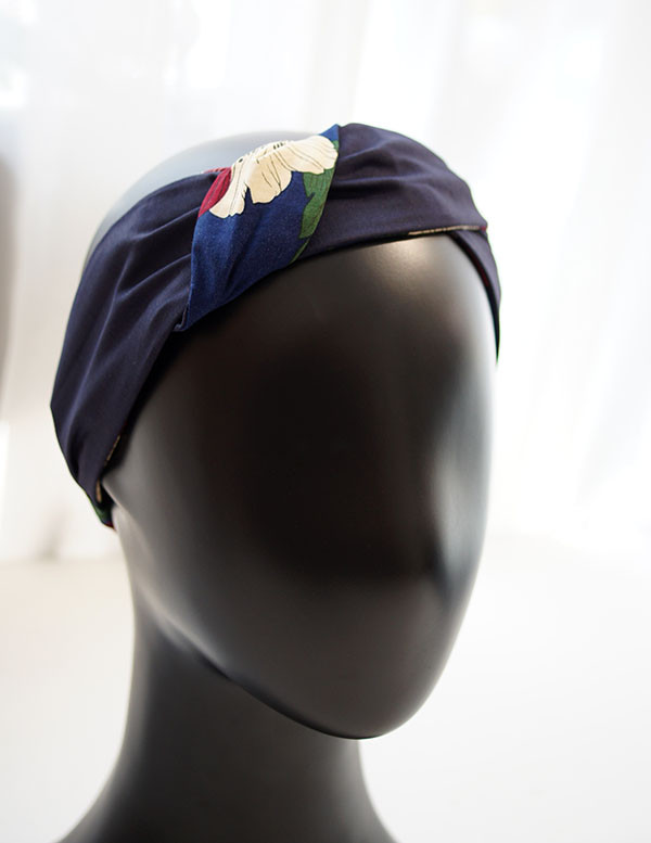 New Middle Band Vintage Flower Wire Hair Retro Sty