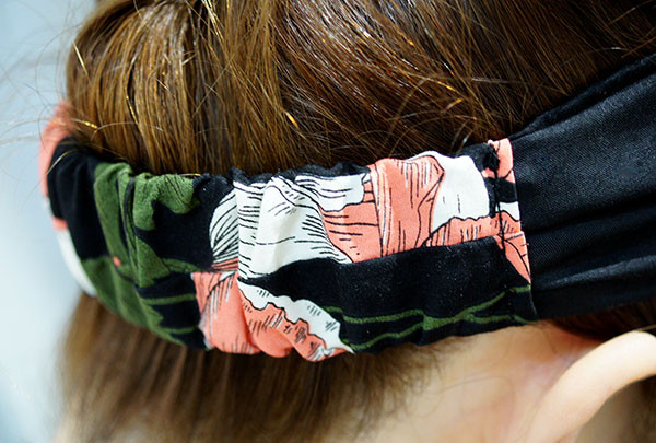 New Middle Band Vintage Flower Wire Hair Retro Sty