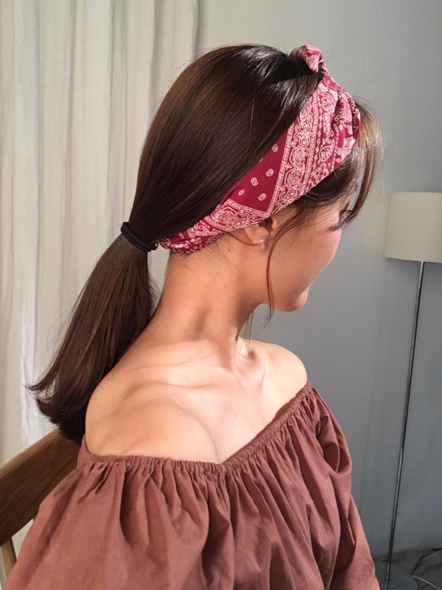 New Atom Wire Paisley Bandana Unique Styling Lovel