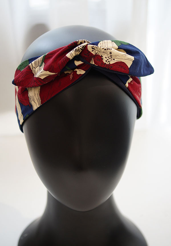 New Middle Band Vintage Flower Wire Hair Retro Sty