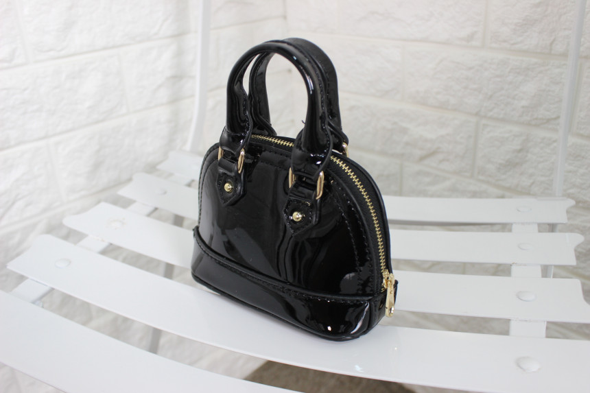 New enamel mini tote chain chain cross back bag po