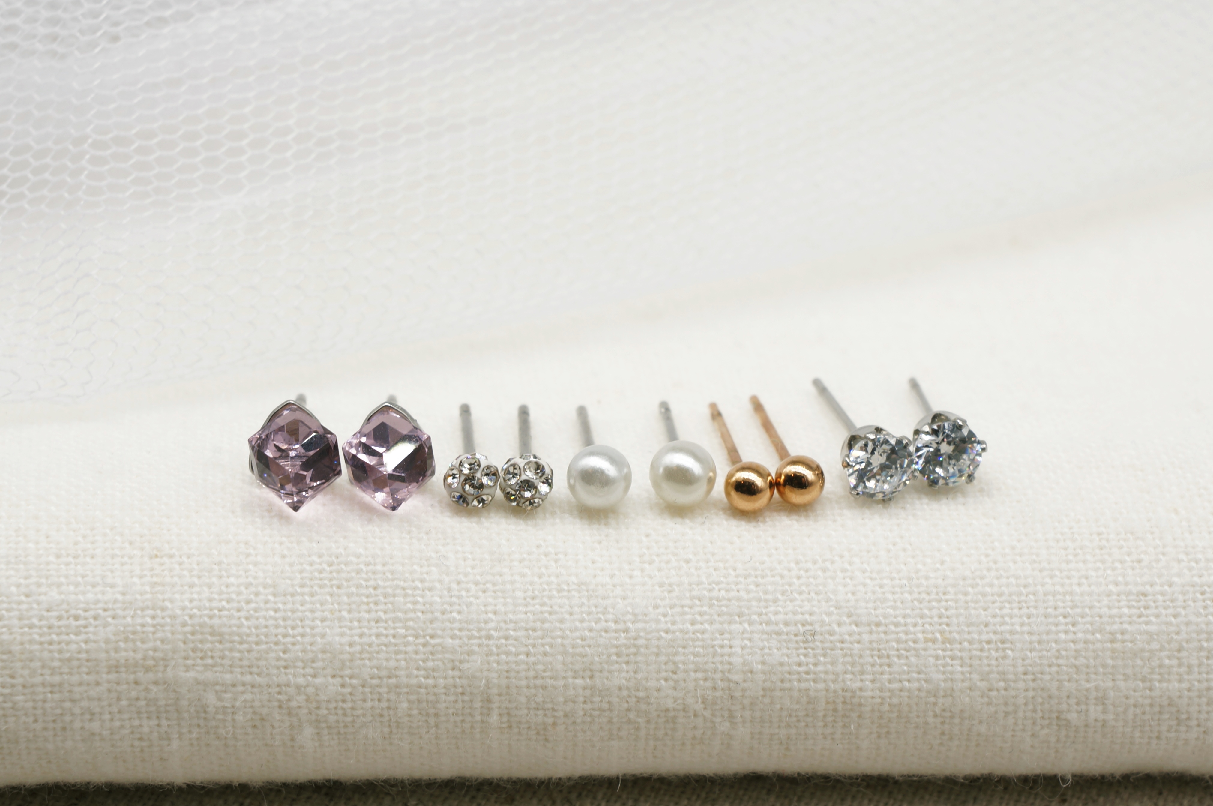 Surprise Steel Modern Daily 10 piece set earrings 