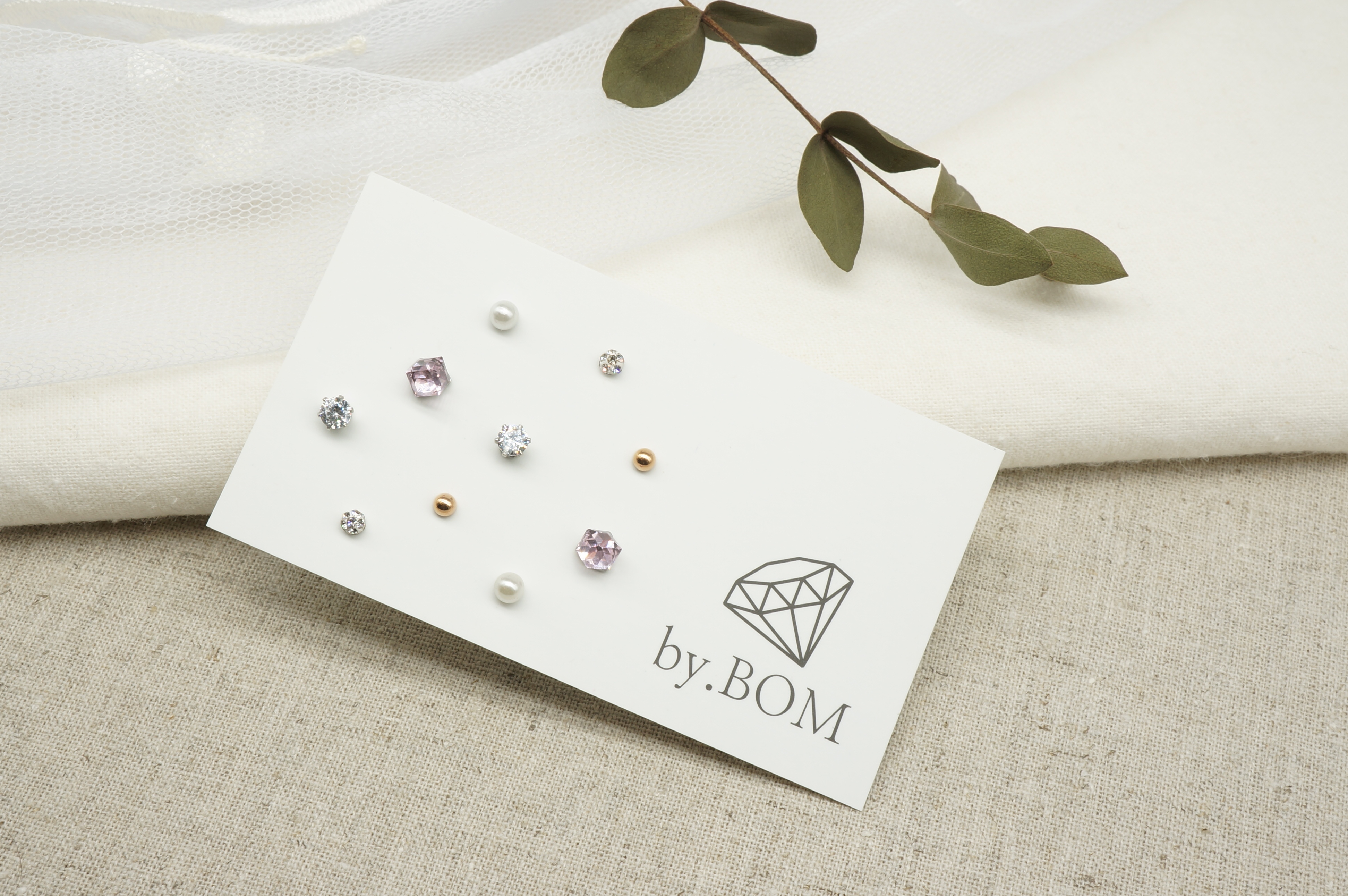 Surprise Steel Modern Daily 10 piece set earrings 