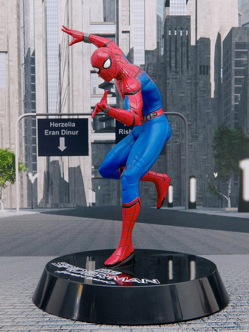 Spider-Man Figure SEGA Genuine Homecoming Marvel B