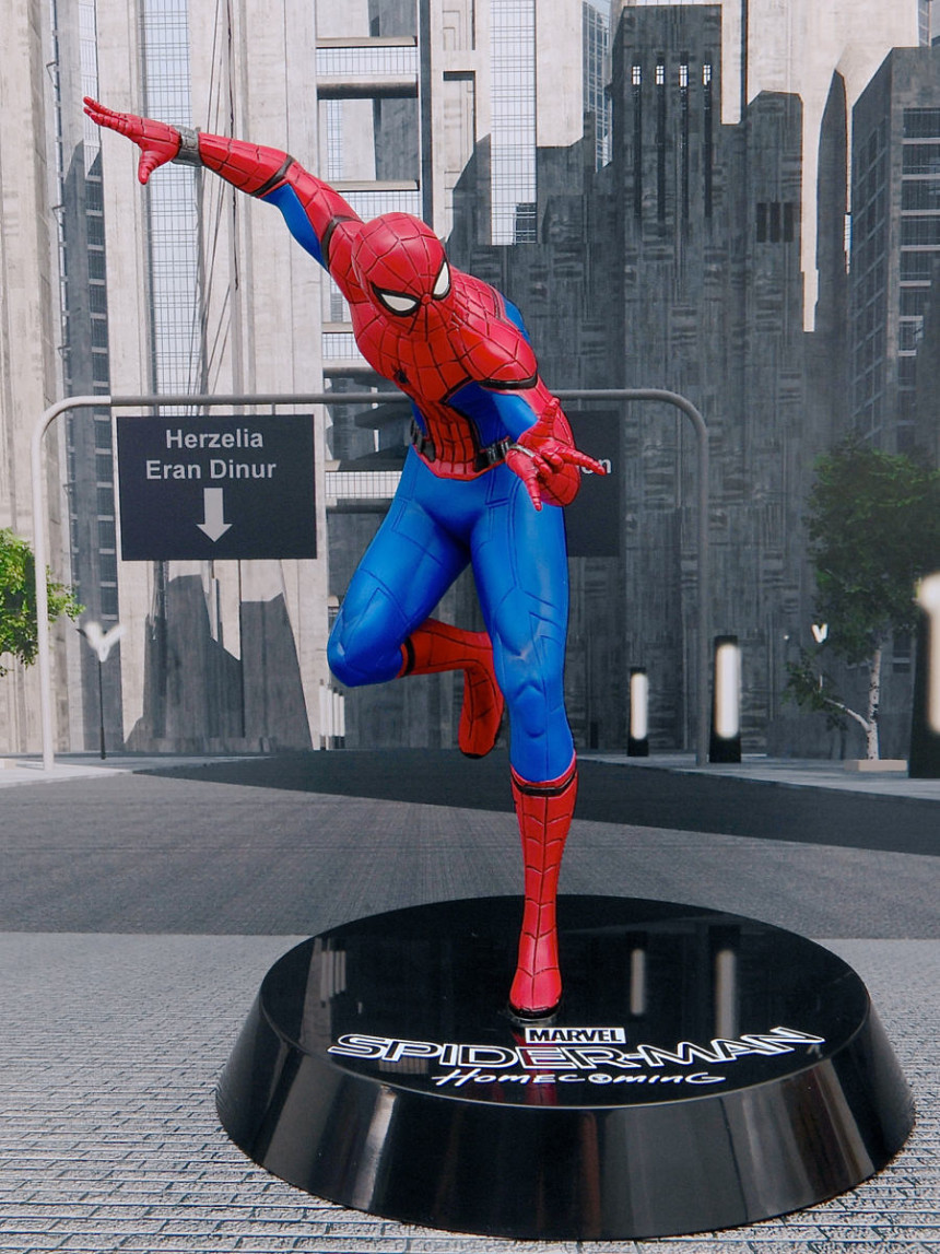 Spider-Man Figure SEGA Genuine Homecoming Marvel B