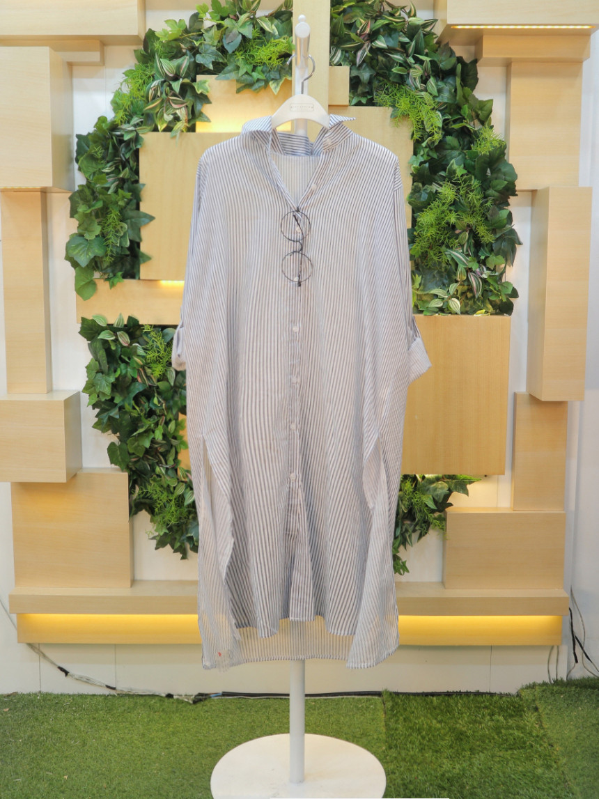 NEW FASHION LADY GIRL Blouse Navy Re-Wrap Dress WO