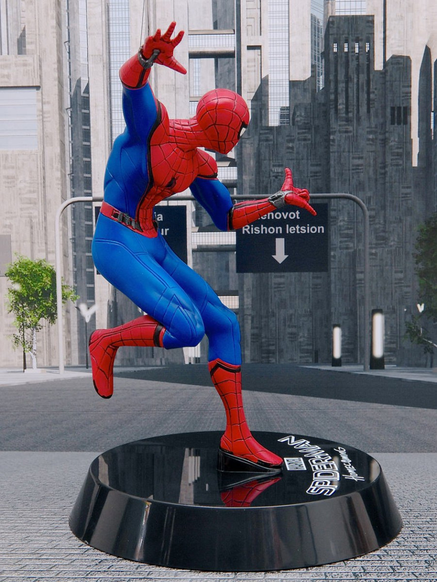 Spider-Man Figure SEGA Genuine Homecoming Marvel B