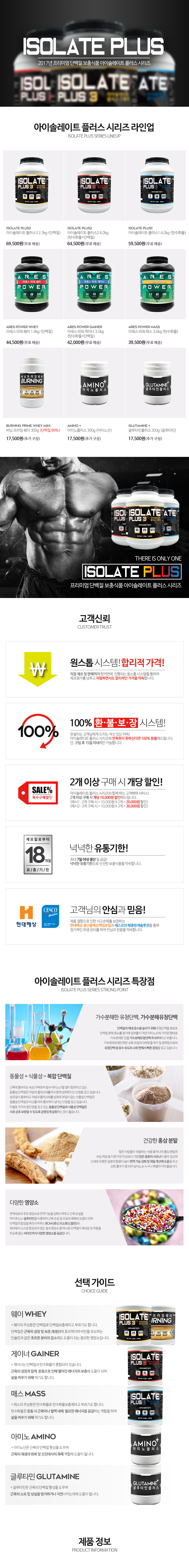 Isolate Plus 3 Health Supplement WPH Protein Prote