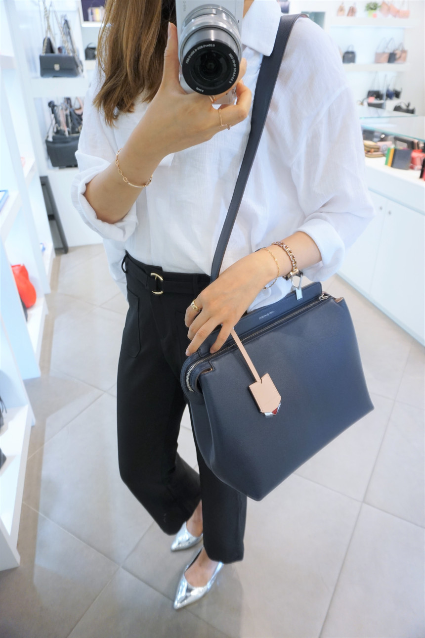 New Women's Bags Louis Quatorze French Navy Wom