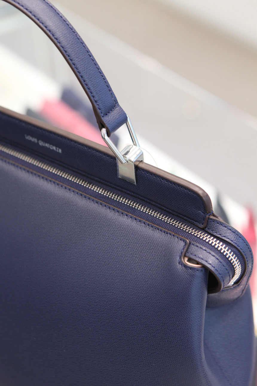 New Women's Bags Louis Quatorze French Navy Wom