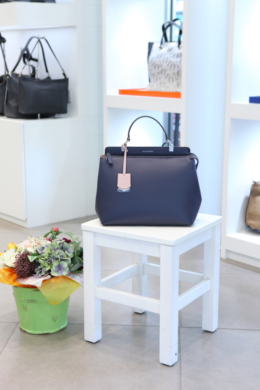 New Women's Bags Louis Quatorze French Navy Wom