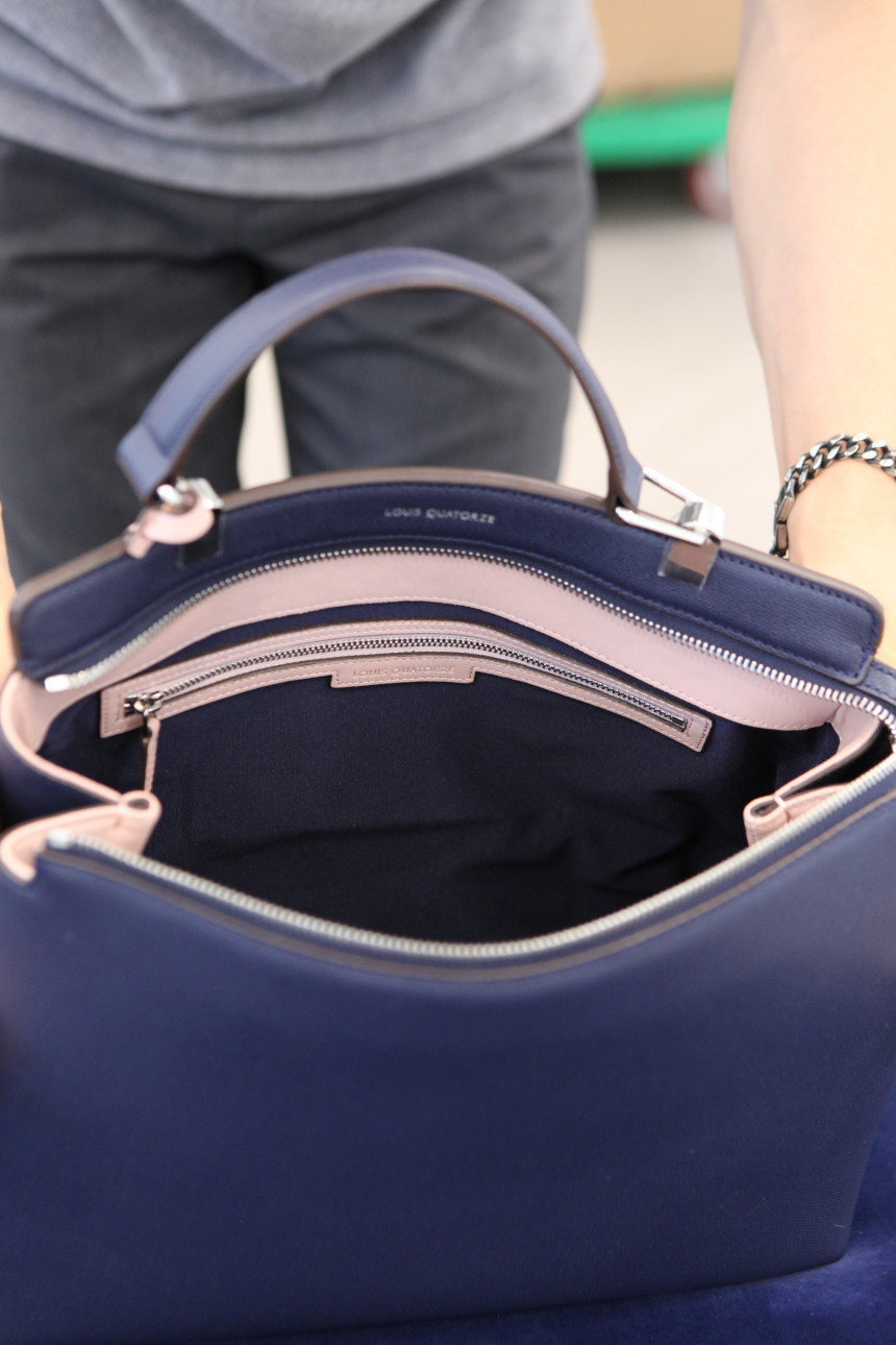 New Women's Bags Louis Quatorze French Navy Wom