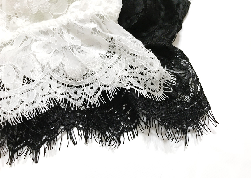 Pure brunette noyer lace seamless seamless sewing