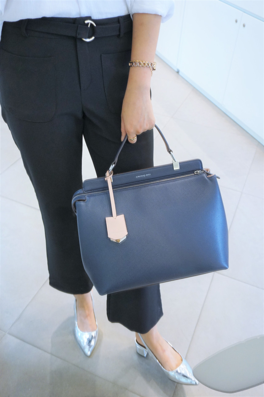 New Women's Bags Louis Quatorze French Navy Wom