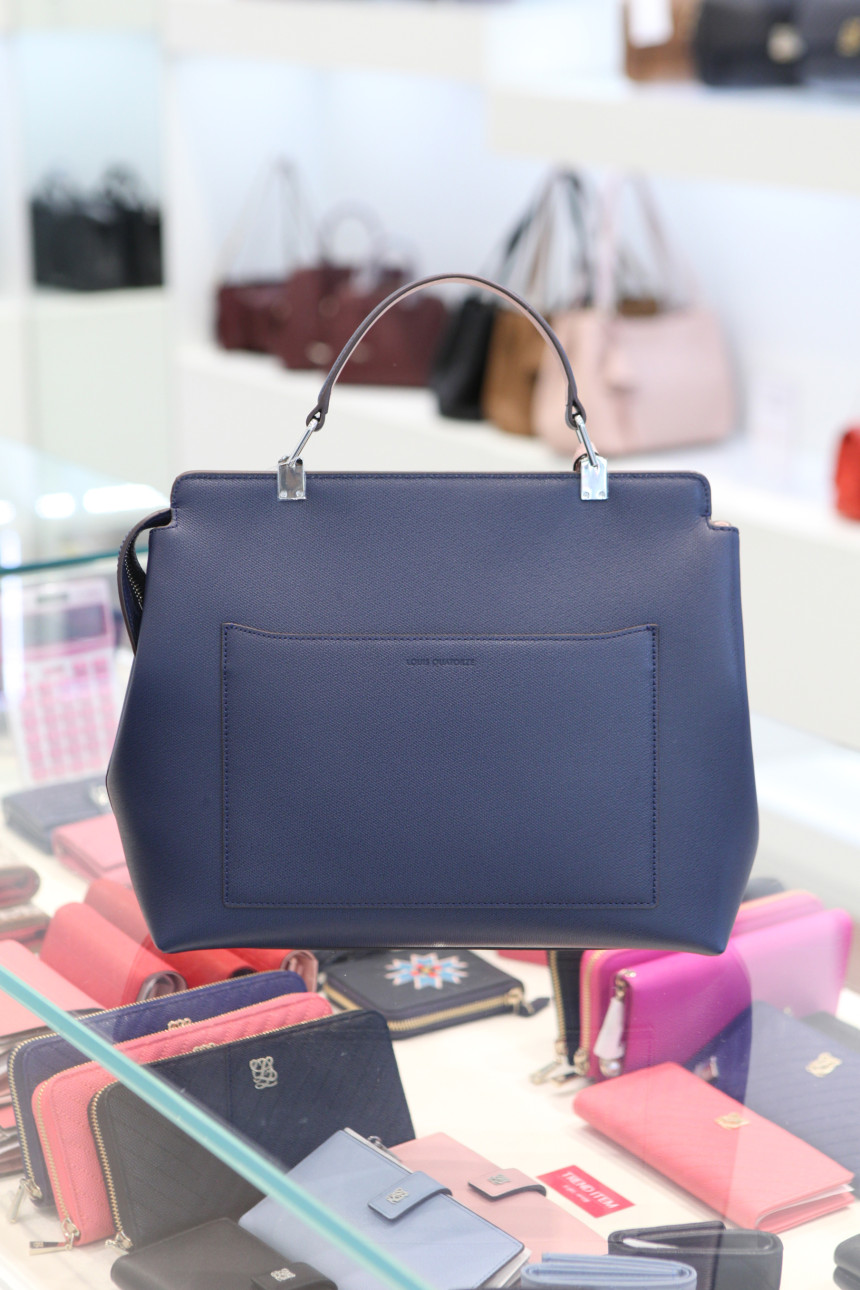 New Women's Bags Louis Quatorze French Navy Wom