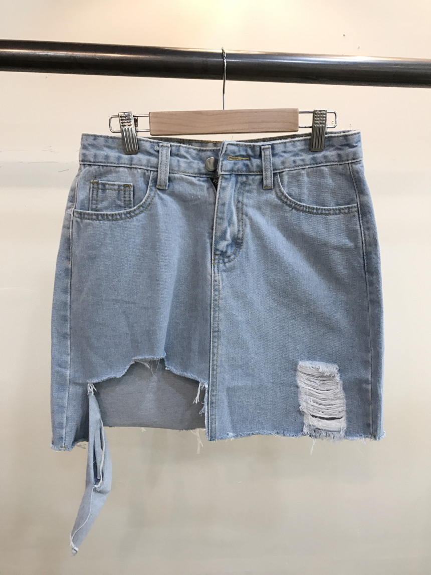 Denim Skirt Uncle Joe Cheung Charm Gullish Daily L