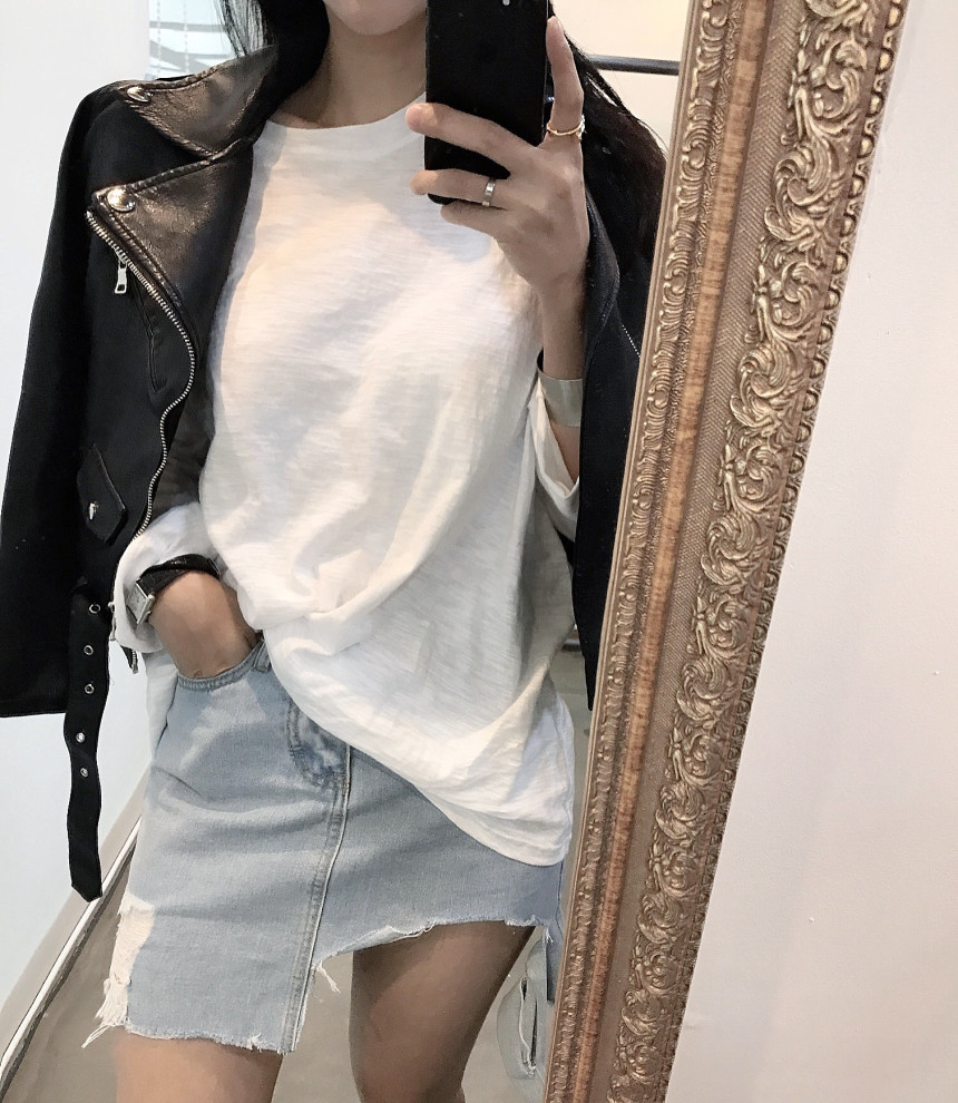 Denim Skirt Uncle Joe Cheung Charm Gullish Daily L