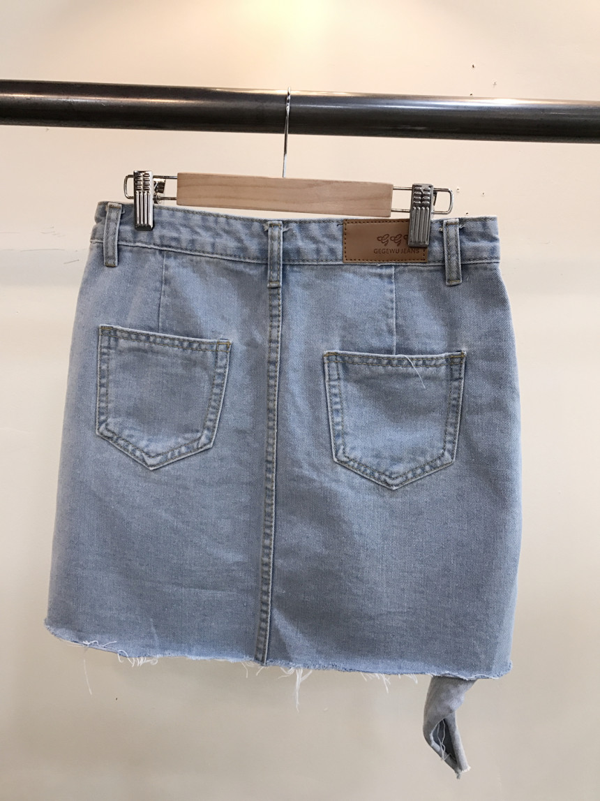 Denim Skirt Uncle Joe Cheung Charm Gullish Daily L