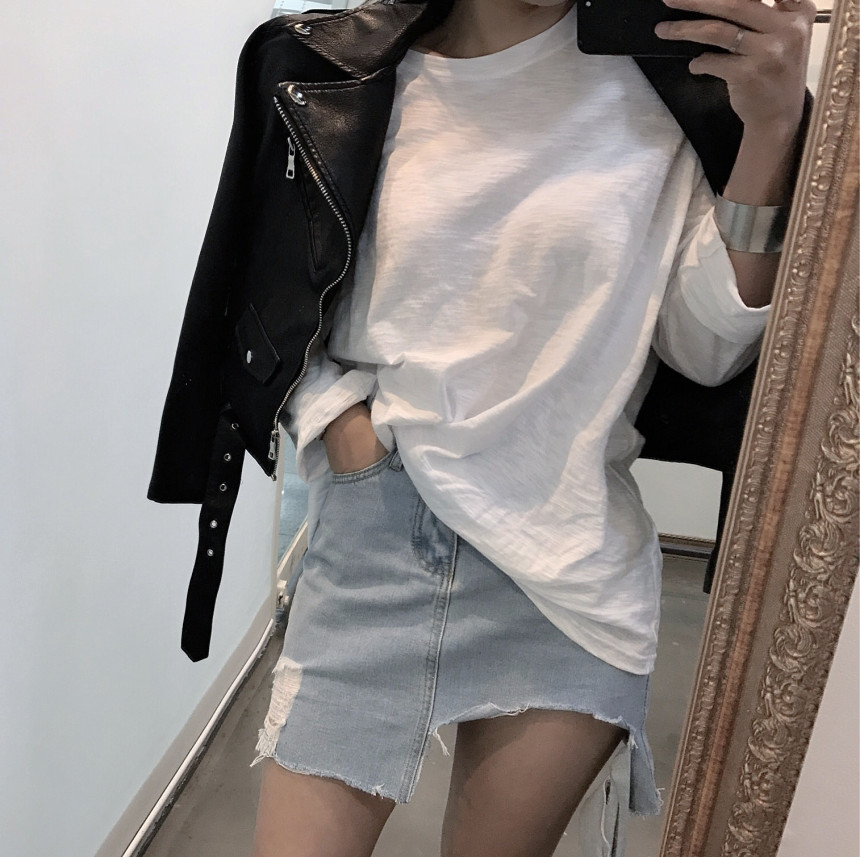Denim Skirt Uncle Joe Cheung Charm Gullish Daily L