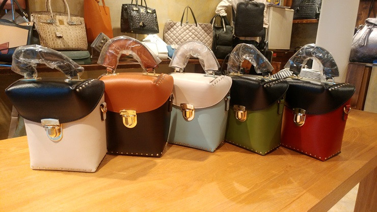 New Natural Cowhide - Mini Chong Cross Bag 5 color