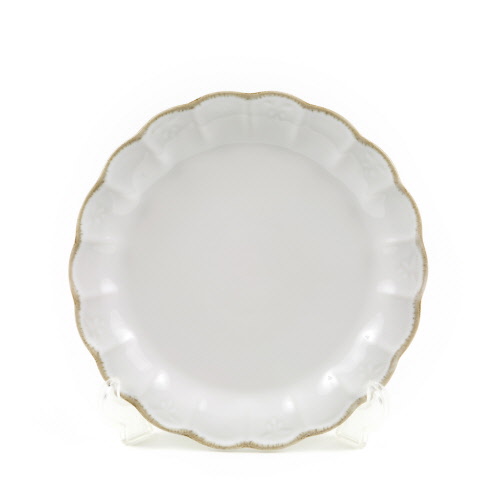 코스타노바 올리바 빈티지 수입 디저트 브런치 접시 / 23cm, 샐러드접시 화이트