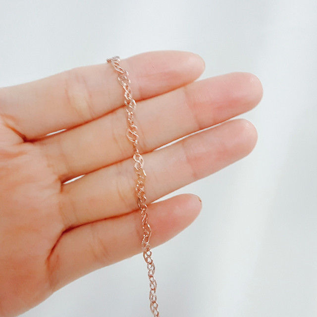 New OST Rose gold color silver bracelet OTA115504N