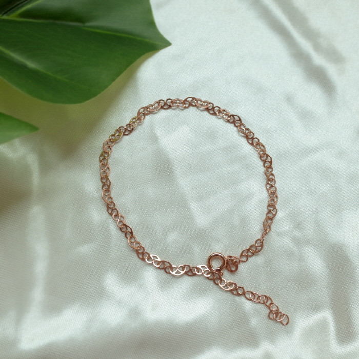 New OST Rose gold color silver bracelet OTA115504N