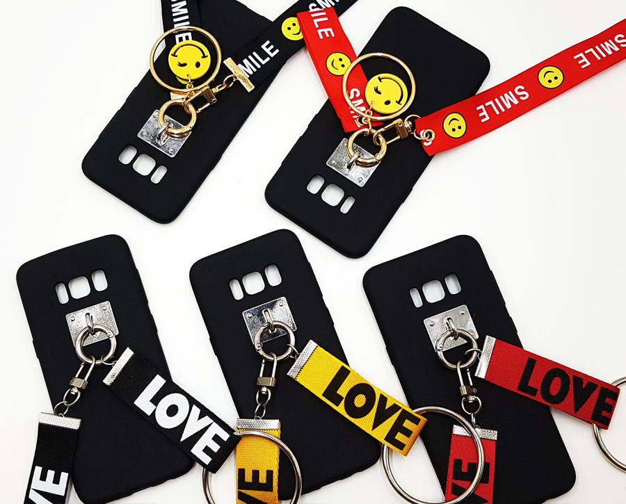 <b><p>Galaxy Note Love Smile Strap Case s8 iPhone</p></b><b><p>ギャラクシーノート8ラブスマイルストラップケースs8、iPhone 8特異携帯電話S8プラス</p></b><br /><br /><p align='center'>