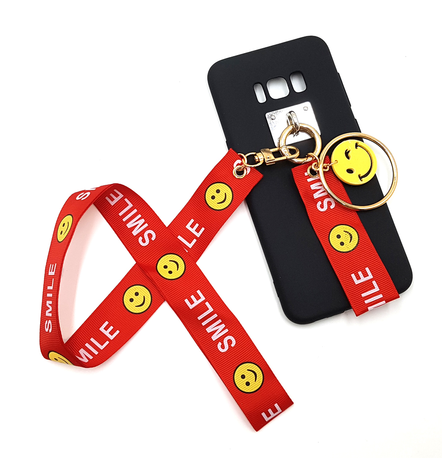 <b><p>Galaxy Note Love Smile Strap Case s8 iPhone</p></b><b><p>ギャラクシーノート8ラブスマイルストラップケースs8、iPhone 8特異携帯電話S8プラス</p></b><br /><br /><p align='center'>