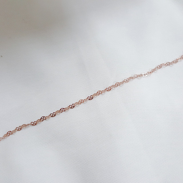 New OST Rose gold color silver bracelet OTA115504N