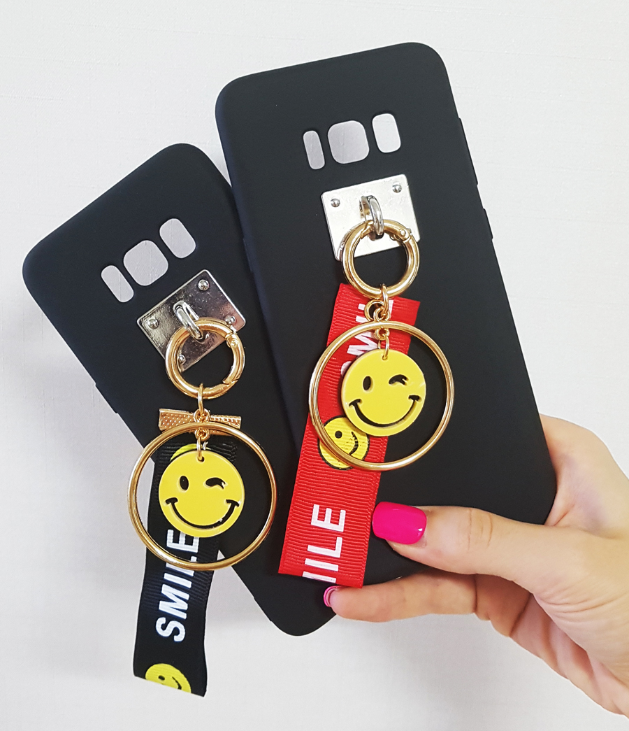 <b><p>Galaxy Note Love Smile Strap Case s8 iPhone</p></b><b><p>ギャラクシーノート8ラブスマイルストラップケースs8、iPhone 8特異携帯電話S8プラス</p></b><br /><br /><p align='center'>