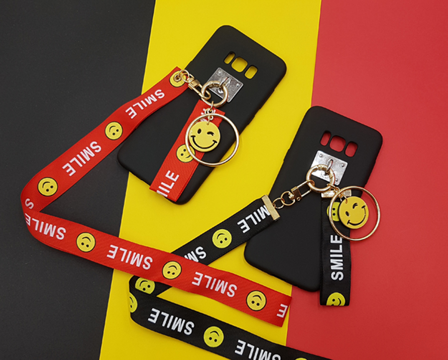 <b><p>Galaxy Note Love Smile Strap Case s8 iPhone</p></b><b><p>ギャラクシーノート8ラブスマイルストラップケースs8、iPhone 8特異携帯電話S8プラス</p></b><br /><br /><p align='center'>